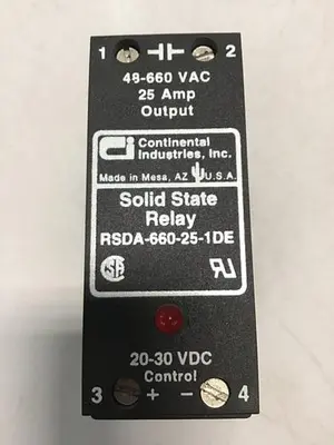 USED CONTINENTAL INDUSTRIES RSDA-660-25-1DE