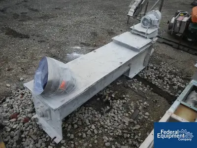 Unknown 12" D X 6' L SCREW CONVEYOR S/S