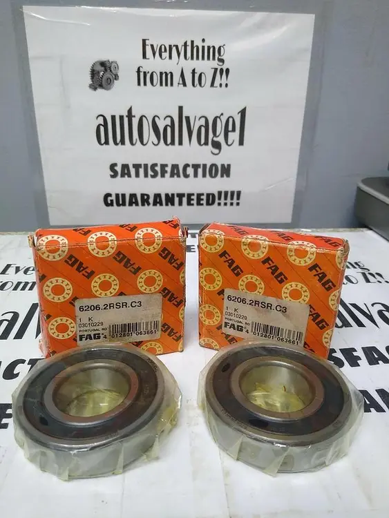 Used FAG 6206-2RSR-C3 Bearings | Surplus Asset Holdings #1190210