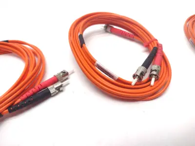 FC-STST-MD6-2M | Fiber Optic Cable Shop  ST-ST MM SPLX 62.5/125 2m Cable LOT OF 4 - Open box