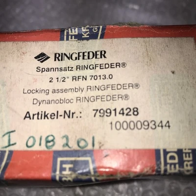 NEW Ringfeder 2 1/2” RFN 7013.0