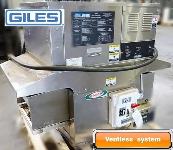 Used GILES Q-MATIC Q-20ECT Fume Hoods British Columbia CA | Surrey Food Equipment #432657