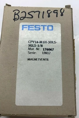 New | in-Stock Festo 176067 Valves/Fittings Indiana US | J&J Industrial Supply #512410