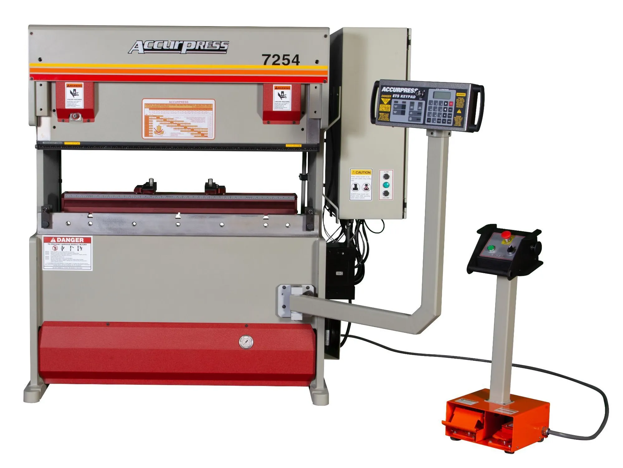 ACCURPRESS ADVANTAGE 7254 25 TON X 4' PRESS BRAKE
