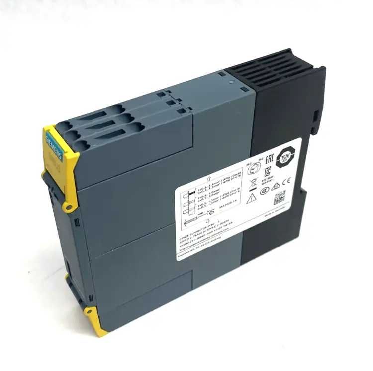 Used SIEMENS SIRIUS SAFETY RELAY, SPRING TYPE CRACKED BOTTOM CASING Relays & Switches Michigan US | Maverick Industrial Sales #1091864