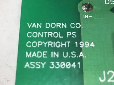 USED VAN DORN PC330-041