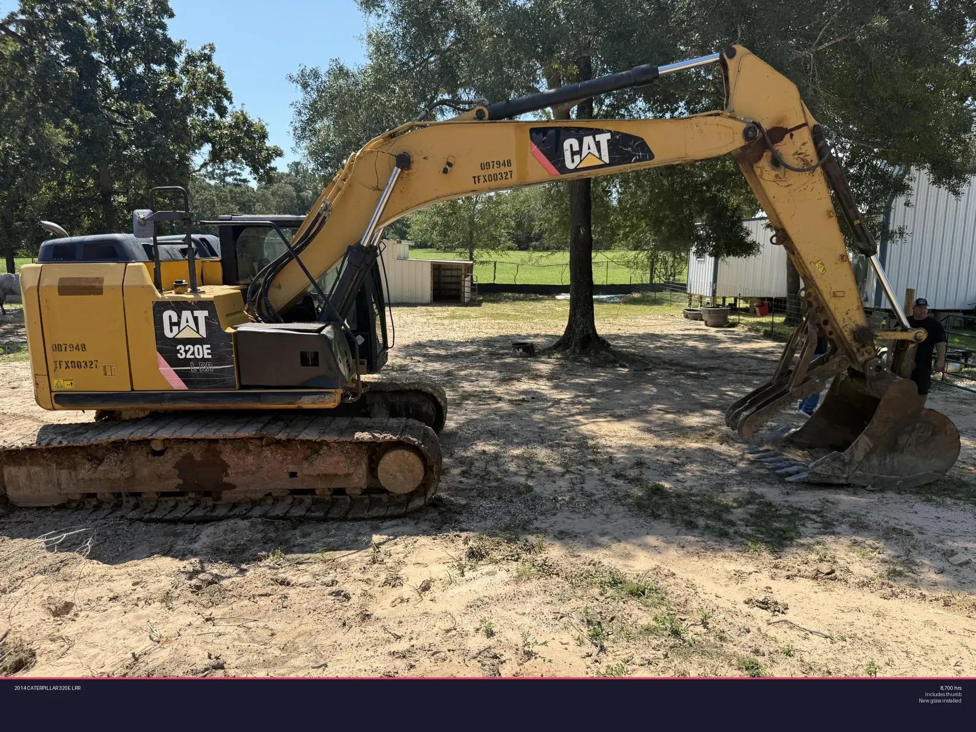 Used 2012 CATERPILLAR 320E LRR Crawler Excavators Texas US | Proxy Equipment #1378438
