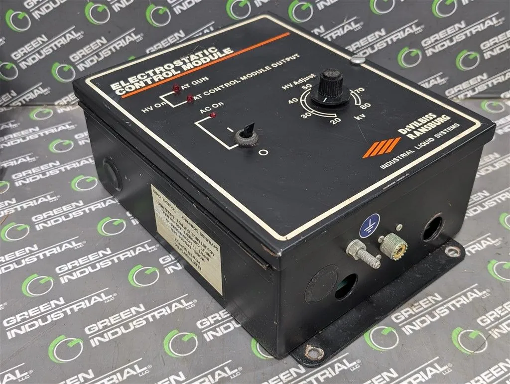 Devilbliss Ransburg EPS-559 Electrostatic Power Supply Control Module Used