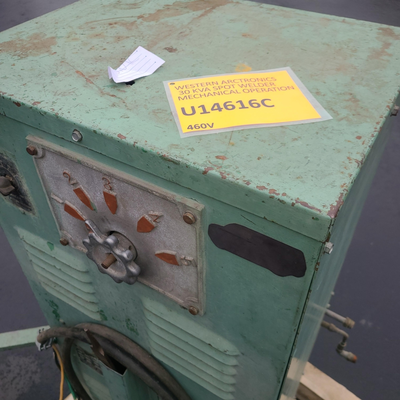 U14616C Used Western Arctronics 30 kva spot welder