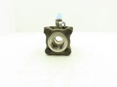 Jamesbury 4A 3600 1-1/2" Ball Valve PTFE Seat CF8M 1200psi 3-Piece