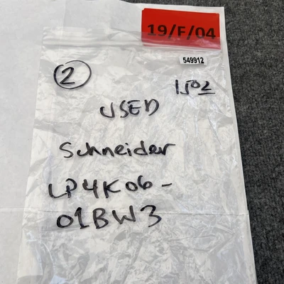 Used Telemecanique LP4K06-01BW3 PLC Contactors California US | Davliegogo LLC #1706588