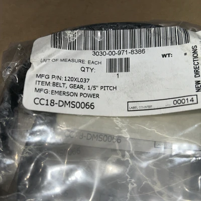 (10) Emerson Power 120XL037 timing belts Fast Shipping! + Warranty