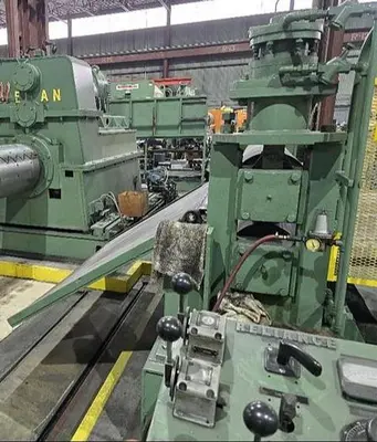 72" x .135" Wean Peeler/Pinch Rolls