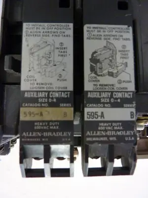 USED ALLEN BRADLEY 509-BOD SER B W37