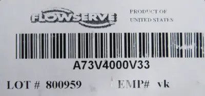 NEW FLOWSERVE RK155221 REPAIR KIT 73154915 A73V4000V33 KR3A4000W33 MFA25056133