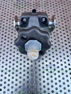 USED ITT PURE FLO 1-316L-RA15MAX-CWP150 DIAPHRAGM VALVE W/ 1" SANITARY FITTING