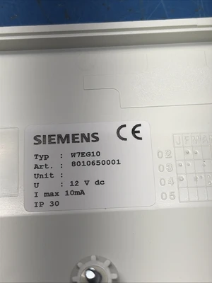 NEW Siemens W7EG10