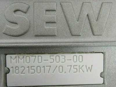 NEW SEW EURODRIVE MFP32D/MM07D-503-00/Z28J1/AF0 INTERFACE MM07D-503-00 0.75KW