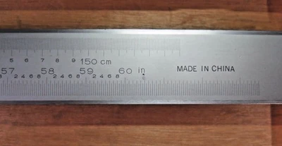 Vernier Caliper 0-60" / 0-1500mm Wooden Case Heavy Duty
