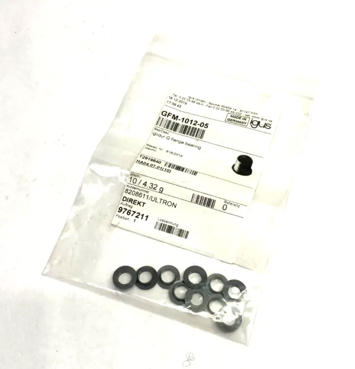 New | in-Stock IGUS IGLIDE FLANGED SLEEVE BEARING Bearings | Maverick Industrial Sales #1105147