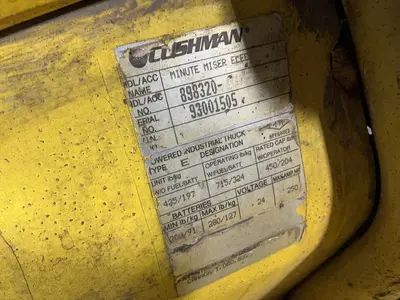 USED CUSHMAN 898320