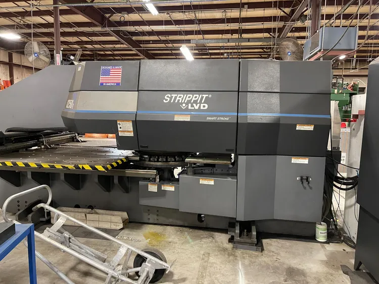 Used LVD STRIPPIT 1250H/20 Turret Punches Illinois US | Asset Exchange Corporation #304034