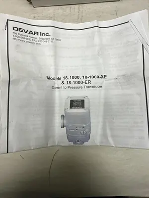 New | in-Stock DEVAR 18-1000 Transducers | Surplus Asset Holdings #1205572