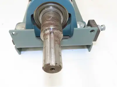 Hytrol 4"x 12" Crowned Tail Pulley for 24" Conveyor 21"BF Belt Under Roller