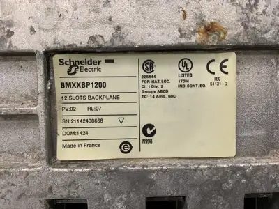 USED SCHNEIDER ELECTRIC BMXXBP1200