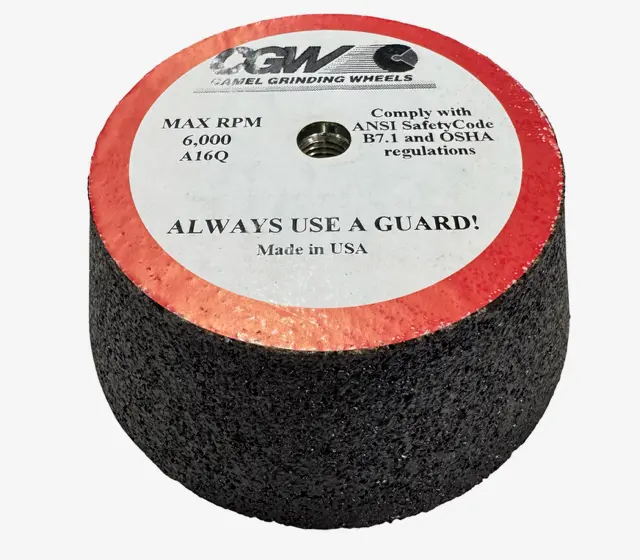CGW 6/4-3/4 x 2" x 5/8-11 Snagging Cup Wheel A16-Q6-B T11 USA