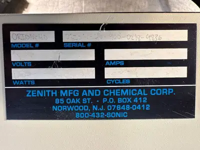 Zenith Ultrassonic Orion-40-900-0218-9836 (9.4.1)