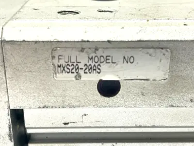 MXS20-20AS | SMC  Precision Slide Table 20mm Bore 20mm Stroke - Used