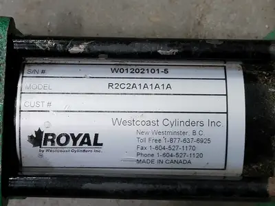 Used ROYAL ELECTRIC R2C2A1A1A1A Parts (Hydraulics and Pneumatics) British Columbia CA | Lenmark #267839
