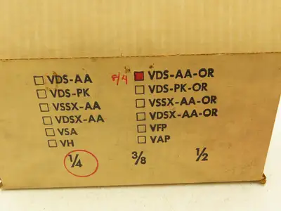 Allenair VDS-OR-AA Pneumatic Solenoid Valve 1/4"NPT 120V
