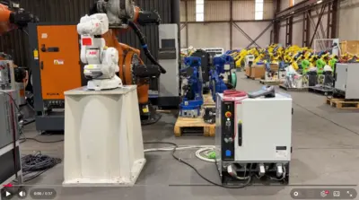 ABB IRB 140-6/0.8 Complete Robot System w/ IRC5 Controller