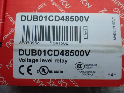 New | in-Stock CARLO GAVAZZI DUB01CD48500V Relays & Switches Ohio US | HGR 24 #896783