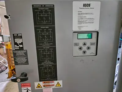 Used 2012 ASCO J7ACTBA30600R5XC Switchgears British Columbia CA | Lenmark #1426976