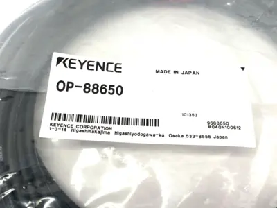 New | in-Stock KEYENCE Sensor Head to Amplifier cable 10m Length, for Vision Sensor Connector Accessories Michigan US | Maverick Industrial Sales #1414261
