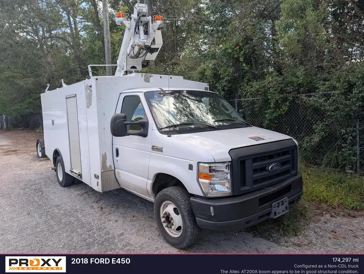Used 2018 FORD E450 Bucket (boom) trucks Alabama US | Proxy Equipment #1378312