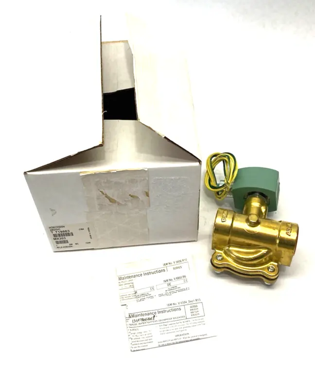 Used ASCO RED HAT RED HAT 2-WAY 2-POSITION NORMALLY CLOSED SOLENOID VALVE Solenoid Valves Michigan US | Maverick Industrial Sales #1089088