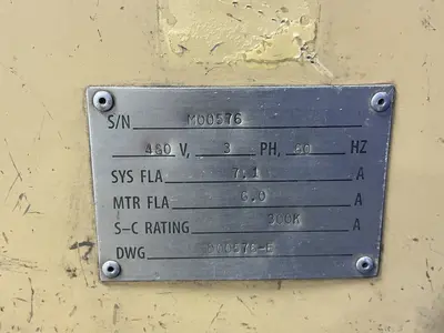 Used EMPIRE BLAST FINISHING EQUIPMENT IL885 M00576 Wire Mesh Belt Shot Blaster Ohio US | HGR 24 #1425343