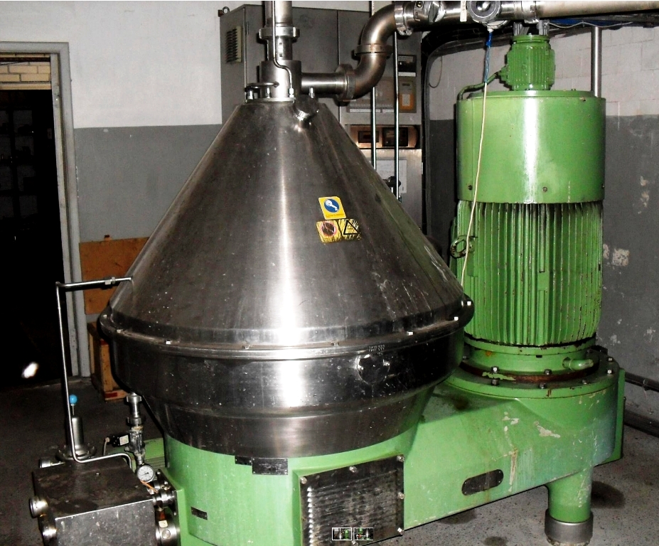 Westfalia HSA 200-06-777 clarifier centrifuge, 316SS.
