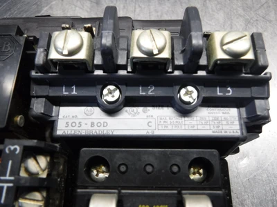 Allen-Bradley 505-BOD Reversing Starter 27A 115-120V (STK)