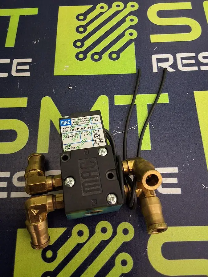 MAC 45A-AB1-DDAB-1BA SOLENOID VALVE 24VDC 5.4W
