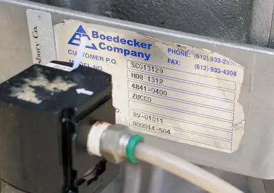 USED BOEDECKER COMPANY HDR 1312
