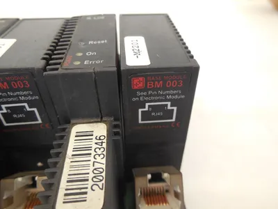 3 PROCESS DATA BM 003 BASE MODULE BM003