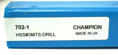 NEW CHAMPION 702-1 HSS#MTS-DRILL 7021
