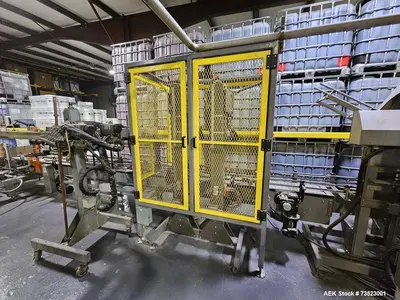 Ideal Pase (Massman) Automatic Pail Filling Line – Model APT, 1–5 Gallon, Nitrogen Purge, PLC Controls (Used)