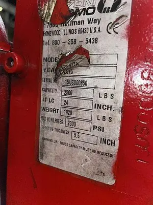 USED 2015 BOLZONI AURAMO LB14J7A