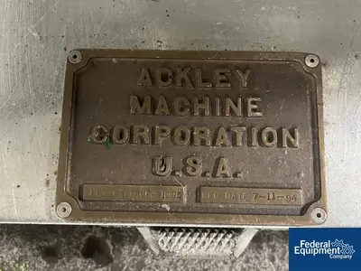 USED Ackley Ackley Cantilever Tablet Printer with Tablet Feeding System Eriez D30A.